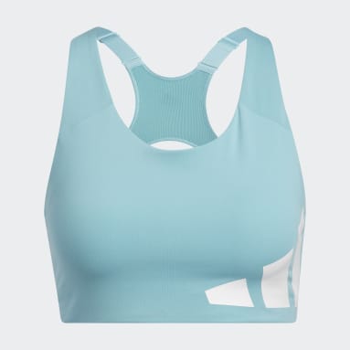 Women Training Turquoise Ultimate High-Support Logo Bra