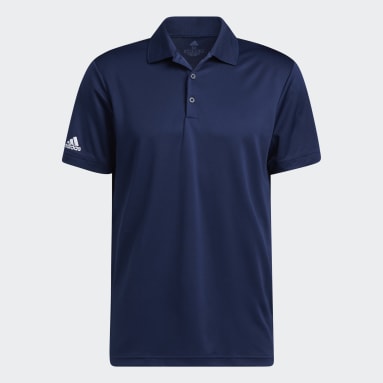 Men's Golf Blue Performance Primegreen Polo Shirt