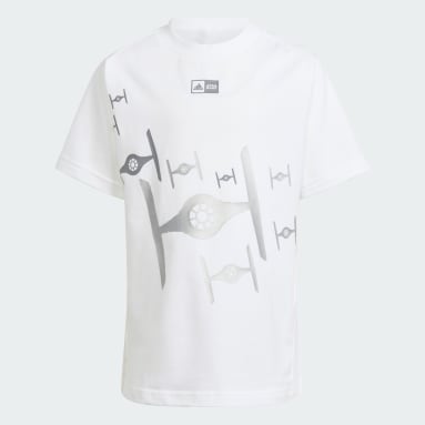 T-shirt adidas x Star Wars Z.N.E. Blanc Enfants Sportswear