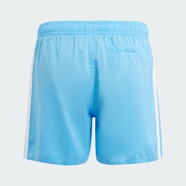 Kluci Sportswear modrá Plavecké šortky 3-Stripes