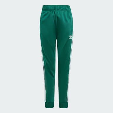 Youth 8-16 Years Originals Green Adicolor SST Track Pants