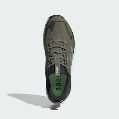Men TERREX Green TERREX Free Hiker 2.0 Low GORE-TEX Hiking Shoes