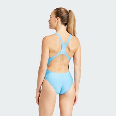 Bañador Big Bars Azul Mujer Natación