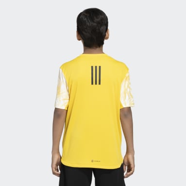 Girls Training Gold B ABST AOP TEE