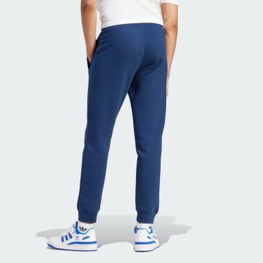 Pantaloni Trefoil Essentials Blu Uomo Originals