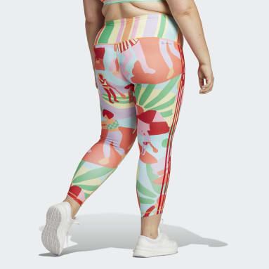 Calzas 7/8 adidas x FARM Rio Tiro Alto Dorado Mujer Sportswear