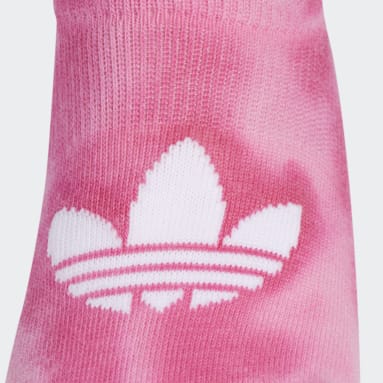 Women's Originals Pink Statement Color Wash Super-No-Show Socks 3 Pairs