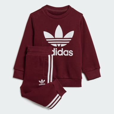 Děti Originals Purpurová Souprava Crew Sweatshirt