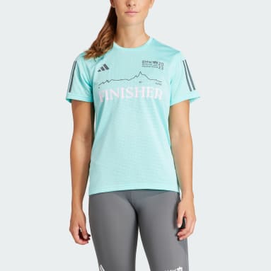 T-shirt BMW BERLIN-MARATHON 2023 Turquesa Mulher Running