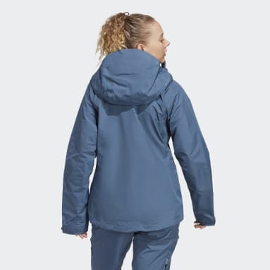 Terrex Techrock GORE-TEX Pro Jakke Blå