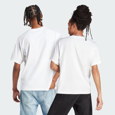 adidas T-shirt adidas graphique (Non genré) Blanc Sportswear