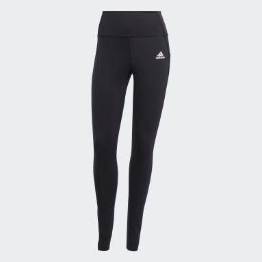 Adidas Mix Fab Tight Womens Black Graphic Yoga Workout Compression Pants,  size M