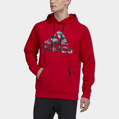 Buscar a tientas Controlar Viento Men's Red Hoodies & Sweatshirts | adidas US