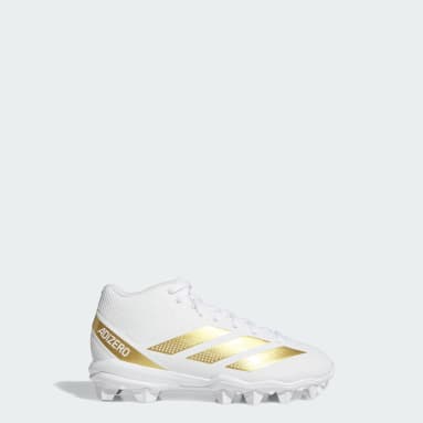 Tacos de Fútbol Americano Adizero Impact.2 de Caucho Moldeado para Niños