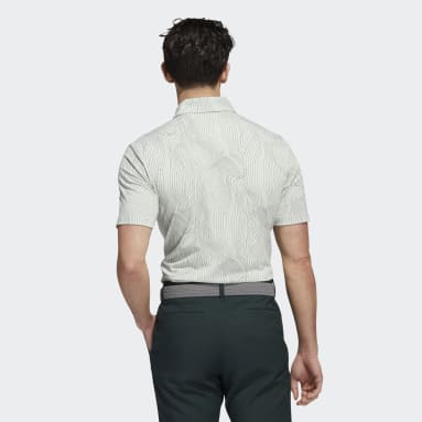 Männer Golf Course Map Poloshirt Grün