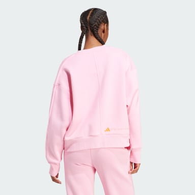 Women adidas by Stella McCartney Pink adidas by Stella McCartney Fleece Sweatshirt