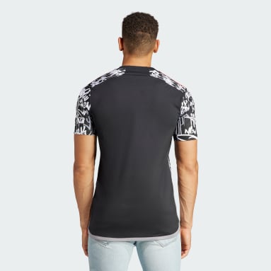 Männer Fußball New York Red Bulls 23/24 Ausweichtrikot Schwarz