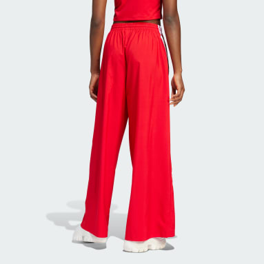 Women Originals Red Adilenium Oversized Track Pants
