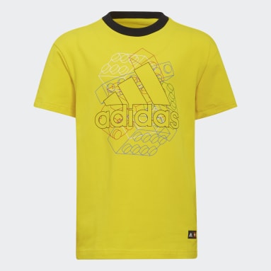 Camiseta adidas x Classic LEGO® Amarelo Kids Sportswear