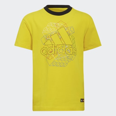 Polera adidas x Classic LEGO® Amarillo Niño Sportswear