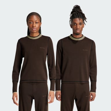 Wales Bonner Long Sleeve Knit Overdel Brun