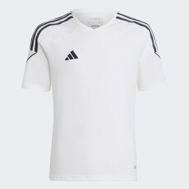 Camiseta Tiro 23 League Blanco Niño Fútbol