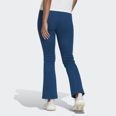 Women's Training Blue Future Icons Badge of Sport Flare Pants