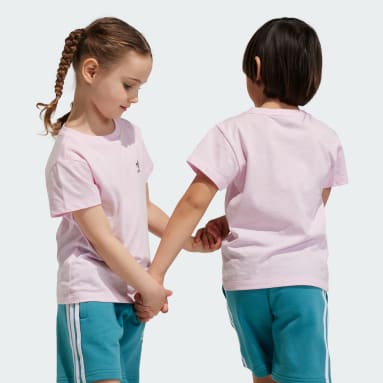 T-shirt Adicolor Rose Enfants 4-8 Years Originals