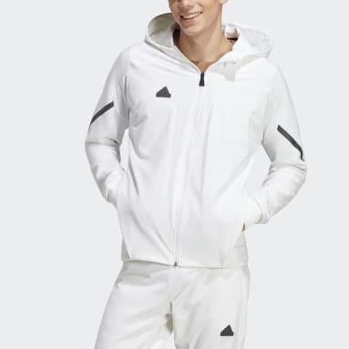 Men's Sportswear White Designed 4 Gameday Premium Full-Zip Track Jacket