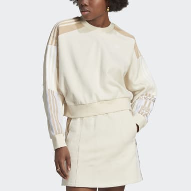 Women Originals White Adicolor Classics Sweatshirt