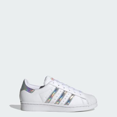 Sapatilhas Superstar – Criança Branco Criança Originals