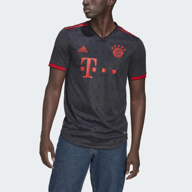 Heren Voetbal grijs FC Bayern München 22/23 Authentiek Derde Shirt