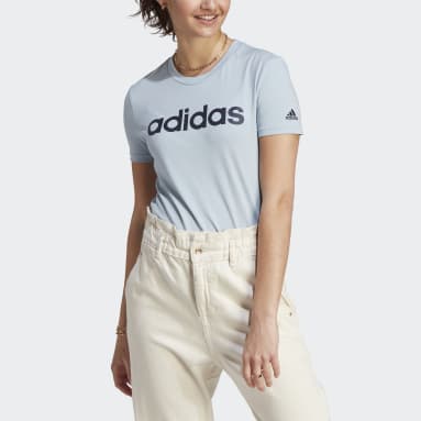 T-shirt Justa LOUNGEWEAR Essentials Azul Mulher Sportswear