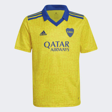 Camiseta 3 Boca Juniors 22/23 Amarillo Niño Fútbol