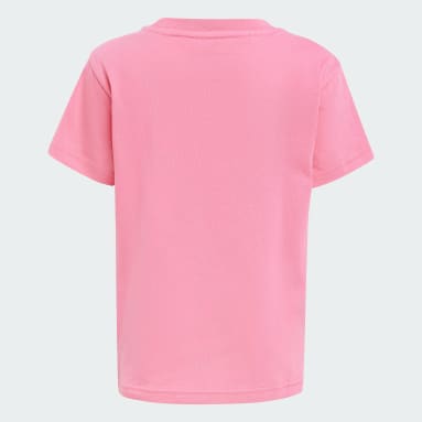 Dusty pink adidas t shirt discount