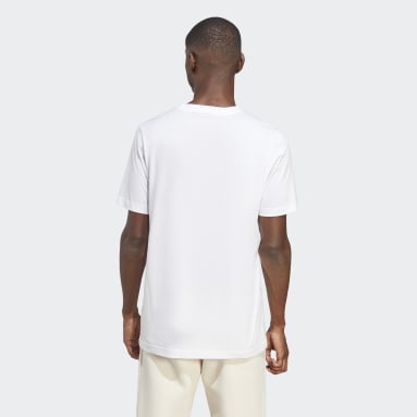 T-shirt Trefoil Essentials Bianco Uomo Originals