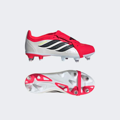 Botas de Futebol Predator League Fold-Over Tongue Soft Ground para Criança
