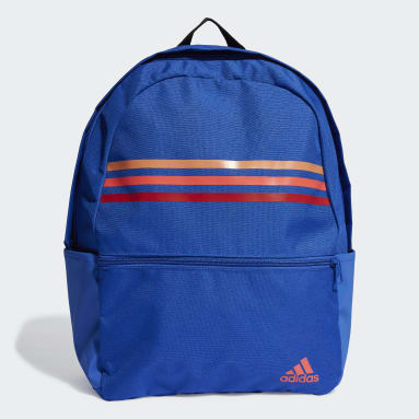 Mochila Classic Horizontal 3 bandas Azul Sportswear