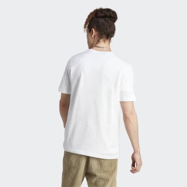 Graphics Camo Tongue Label T-skjorte Hvit
