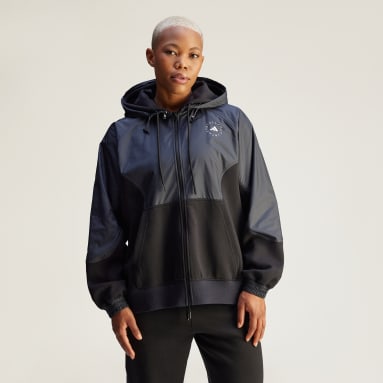 Veste à capuche entièrement zippée adidas by Stella McCartney Material Mix