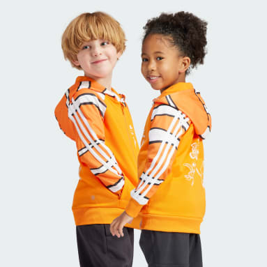 Kids Sportswear Orange Finding Nemo Full-Zip Track Top