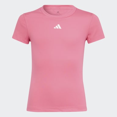 T-shirt da allenamento Techfit AEROREADY Sport Icons Rosa Ragazza Sportswear