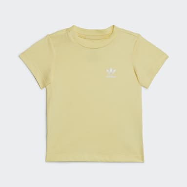 Infants Originals Yellow Adicolor Tee