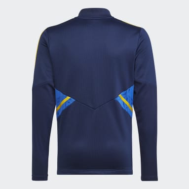 Buzo Ligero de Entrenamiento Boca Juniors Condivo 22 Azul Niño Fútbol