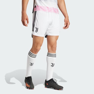 Männer Fußball Juventus Turin 23/24 Auswärtsshorts Weiß