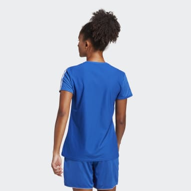 Camiseta Tiro 23 League Azul Mujer Fútbol