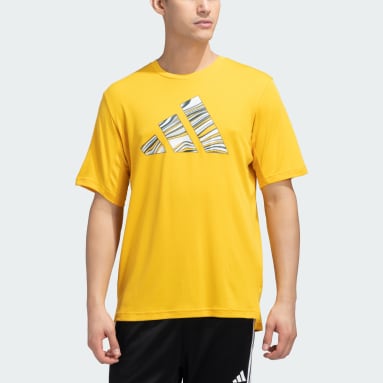 Yellow clearance adidas shirt