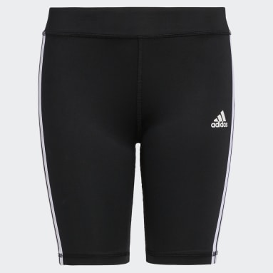 Girls Black Sports Shorts