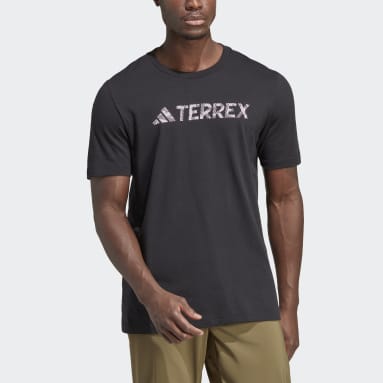 남성 terrex Black TX Logo Tee