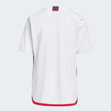 Youth Soccer White New England Revolution 23/24 Away Jersey